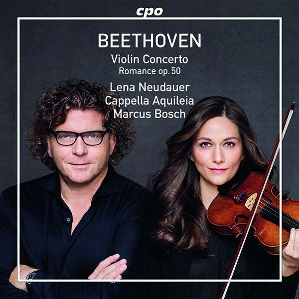 Lena/Cappella Aquileia Neudauer - Beethoven: Violin Concerto Op.61/Violin Romance No.2 Op (LP) Cover Arts and Media | Records on Vinyl