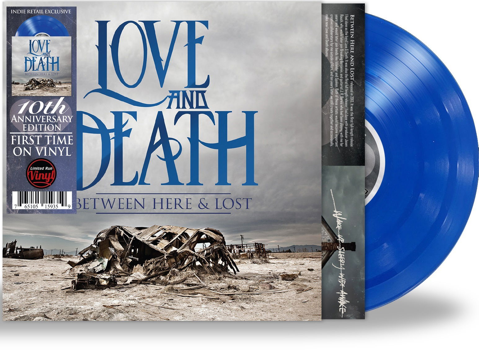  |   | Love and Death - Between Here & Lost (LP) | Records on Vinyl