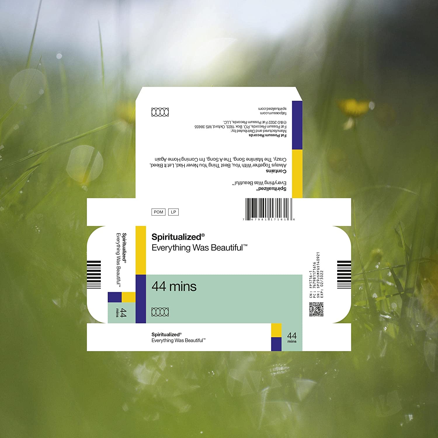 Spiritualized - Everything Was Beautiful (LP) Cover Arts and Media | Records on Vinyl