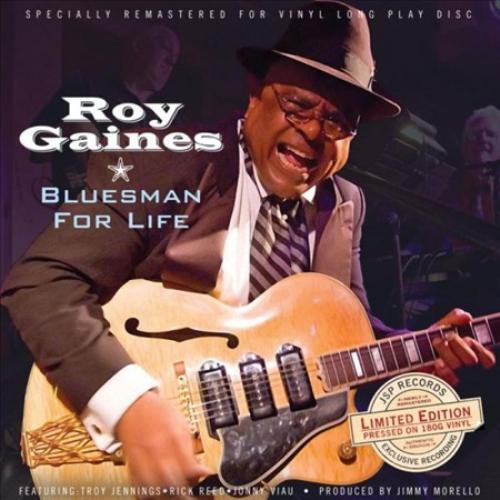 Roy Gaines - Bluesman For Life (LP) Cover Arts and Media | Records on Vinyl