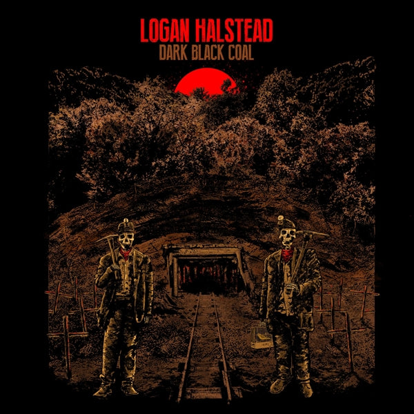 Logan Halstead - Dark Black Coal (LP) Cover Arts and Media | Records on Vinyl