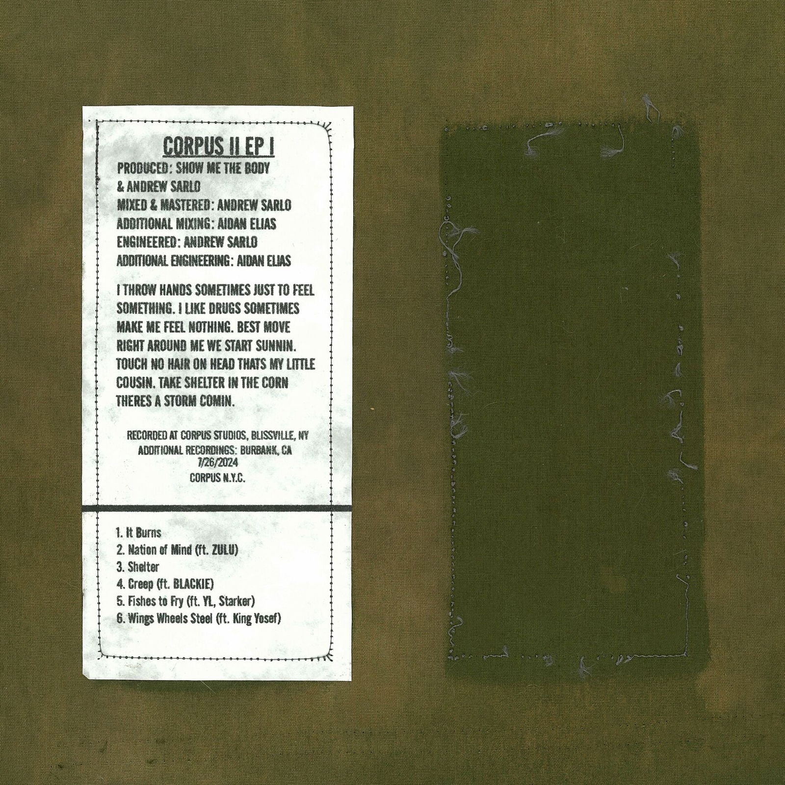 Show Me the Body - Corpus Ii (LP) Cover Arts and Media | Records on Vinyl