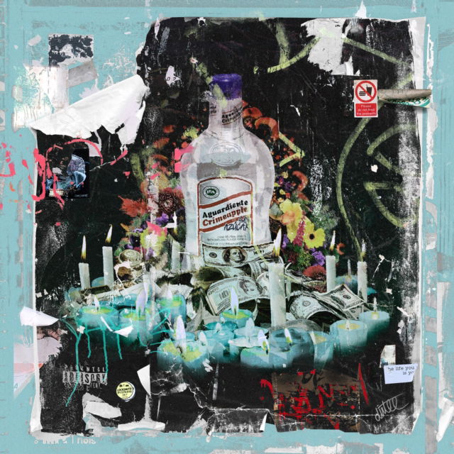 Crimeapple & Big Ghost Ltd. - Aguardiente (LP) Cover Arts and Media | Records on Vinyl