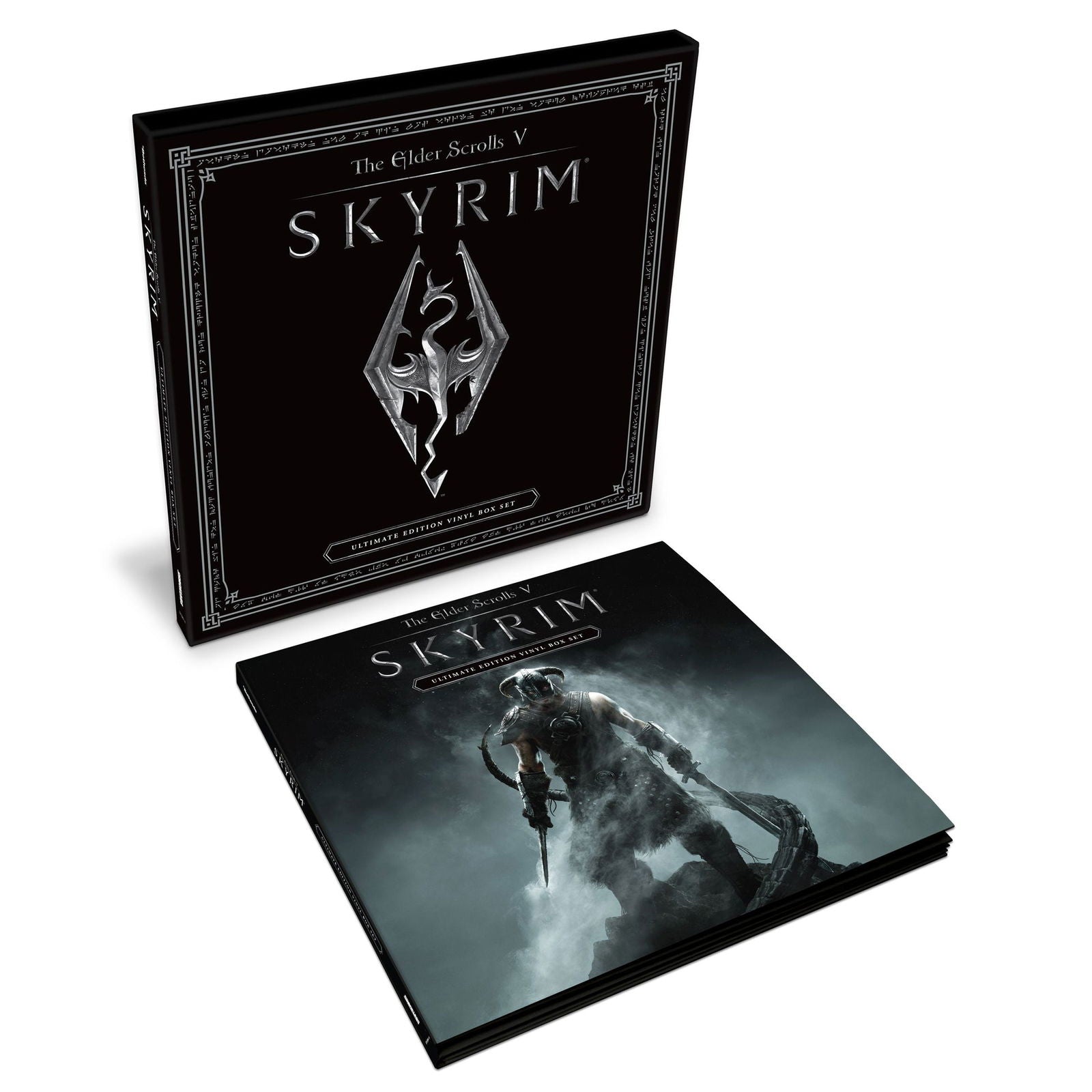 Jeremy Soule - The Elder Scrolls V: Skyrim Ultimate Edition Vinyl Box Set (4 LPs) Cover Arts and Media | Records on Vinyl