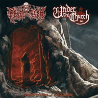 Revel In Flesh / Under the Church - Beyond the Gates...Death Awaits (Single) Cover Arts and Media | Records on Vinyl