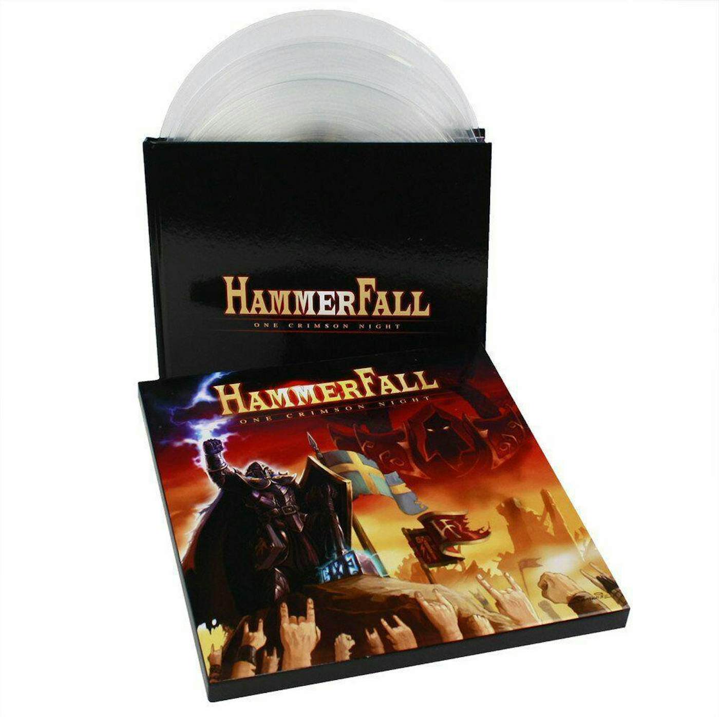 Hammerfall - One Crimson Night (3 LPs) Cover Arts and Media | Records on Vinyl