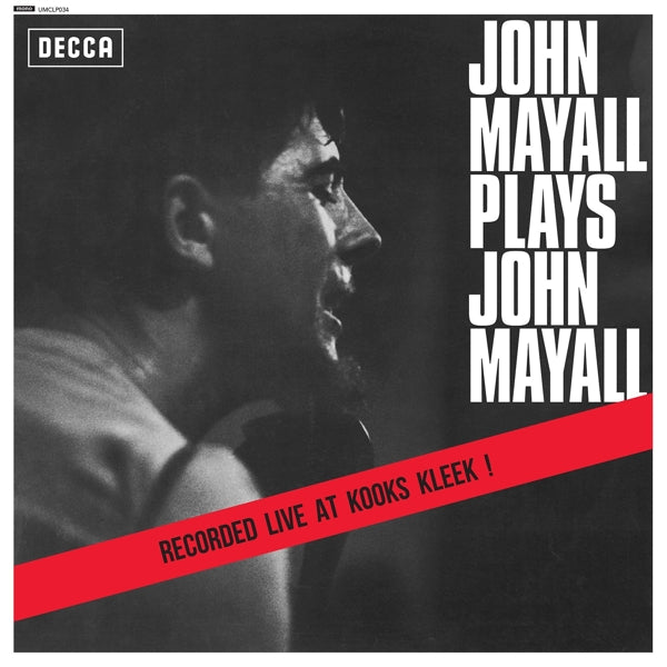 John Mayall - Plays John Mayall (LP) Cover Arts and Media | Records on Vinyl