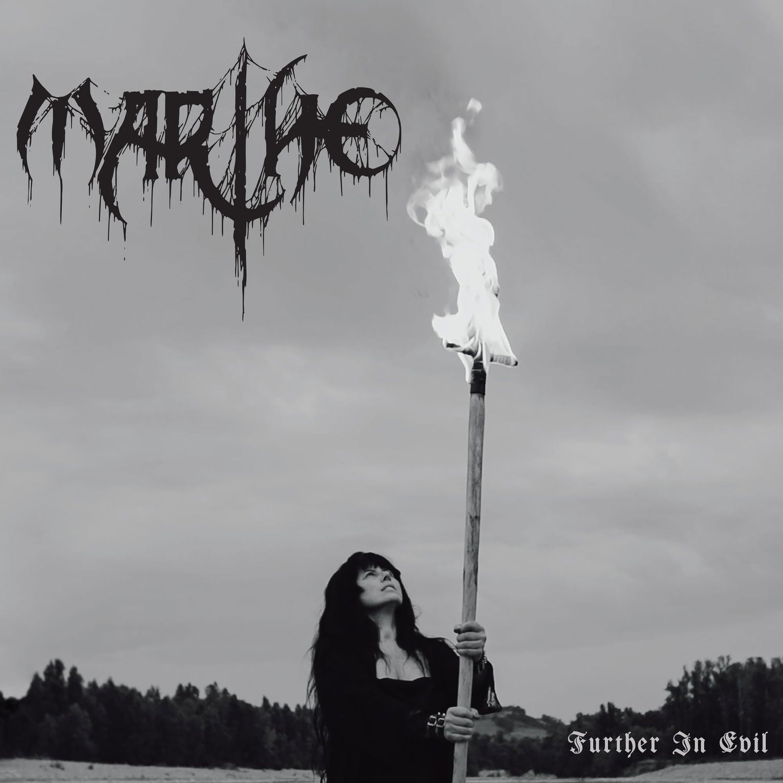 Marthe - Further In Evil (LP) Cover Arts and Media | Records on Vinyl