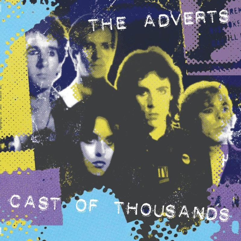 Adverts - Cast of Thousands (LP) Cover Arts and Media | Records on Vinyl