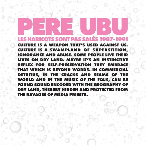  |  Vinyl LP | Pere Ubu - Les Haricots Sont Pas Sales 1987-1991 (4 LPs) | Records on Vinyl