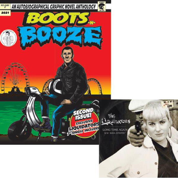 Boots N Booze - Comic #2 (Single) Cover Arts and Media | Records on Vinyl