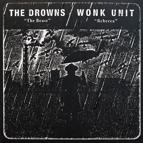 Drowns/Wonk Unit - Split (Single) Cover Arts and Media | Records on Vinyl