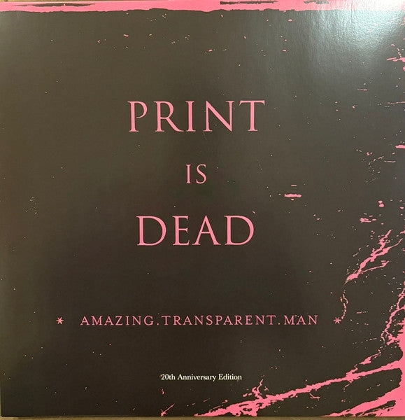  |   | Amazing Transparent Man - Print is Dead (LP) | Records on Vinyl