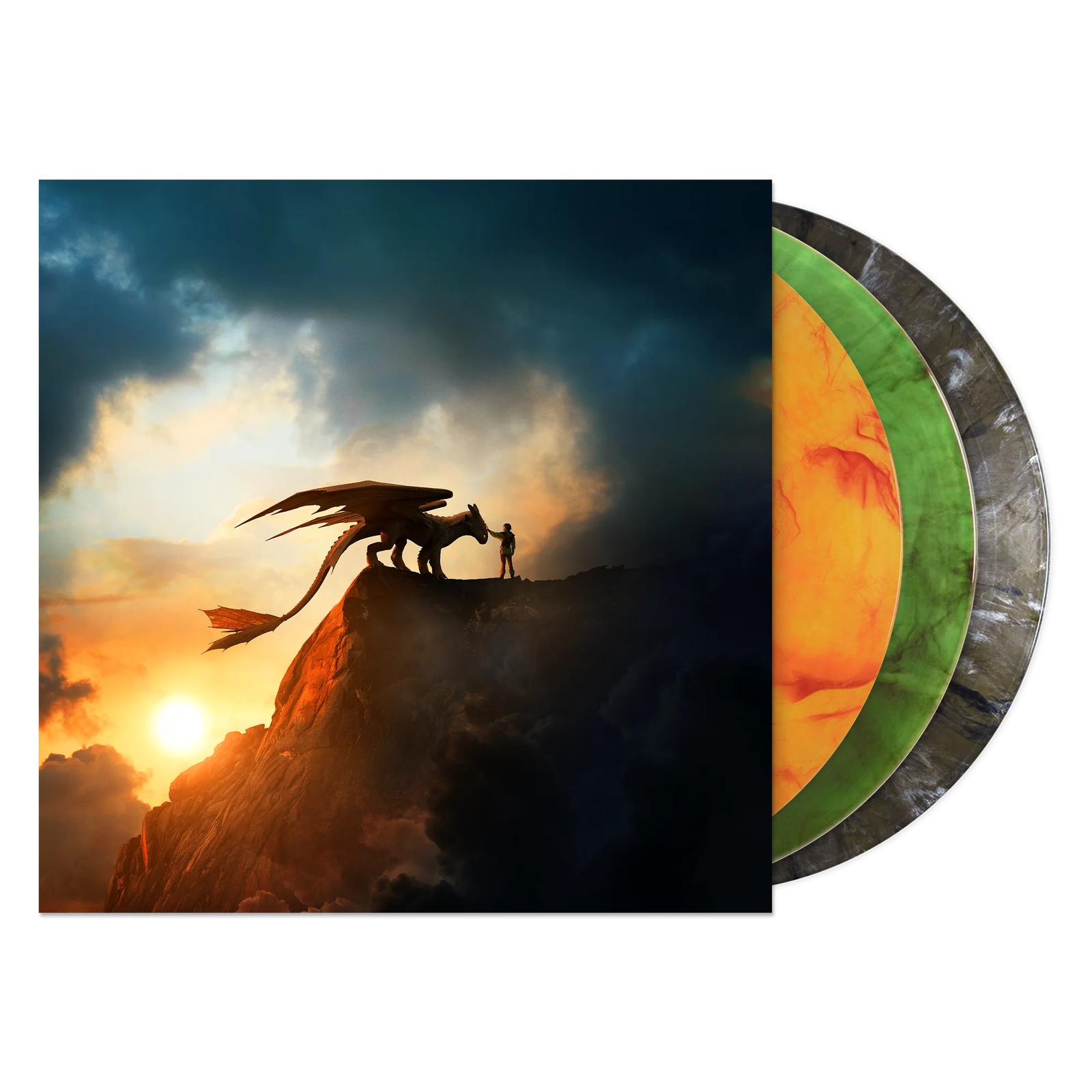 John Powell - How To Train Your Dragon (Original Motion Picture Soundtrack) (3 LPs) Cover Arts and Media | Records on Vinyl