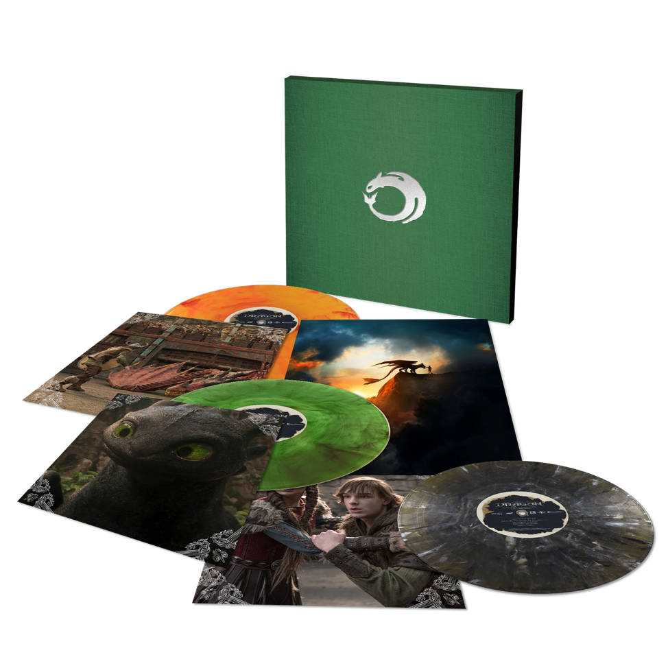 John Powell - How To Train Your Dragon (Original Motion Picture Soundtrack) (3 LPs) Cover Arts and Media | Records on Vinyl
