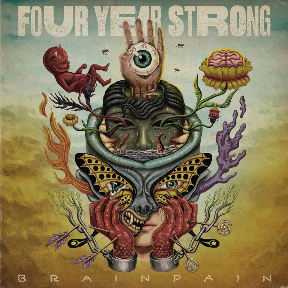 Four Year Strong - Brain Pain (2 LPs) Cover Arts and Media | Records on Vinyl