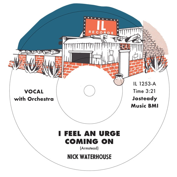  |   | Nick Waterhouse - I Feel an Urge Coming On / I'm Due (Single) | Records on Vinyl