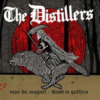 Distillers - Man Vs. Magnet / Blood In Gutters (Single) Cover Arts and Media | Records on Vinyl