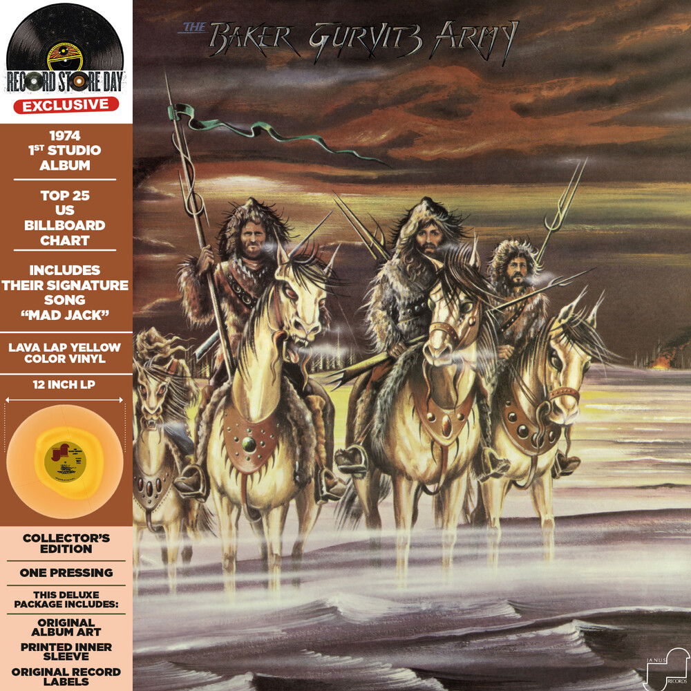 Baker Gurvitz Army - Baker Gurvitz Army (LP) Cover Arts and Media | Records on Vinyl