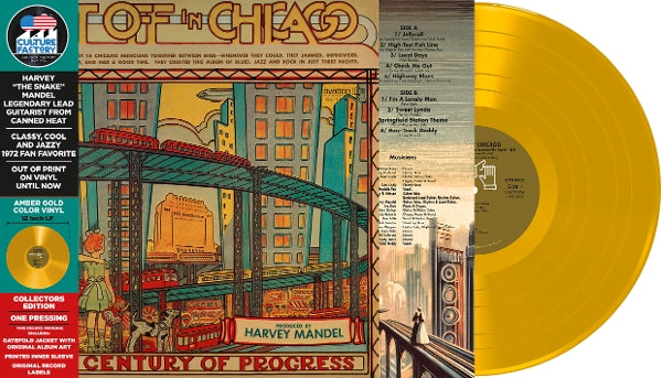 Harvey Mandel - Get Off In Chicago (LP) Cover Arts and Media | Records on Vinyl