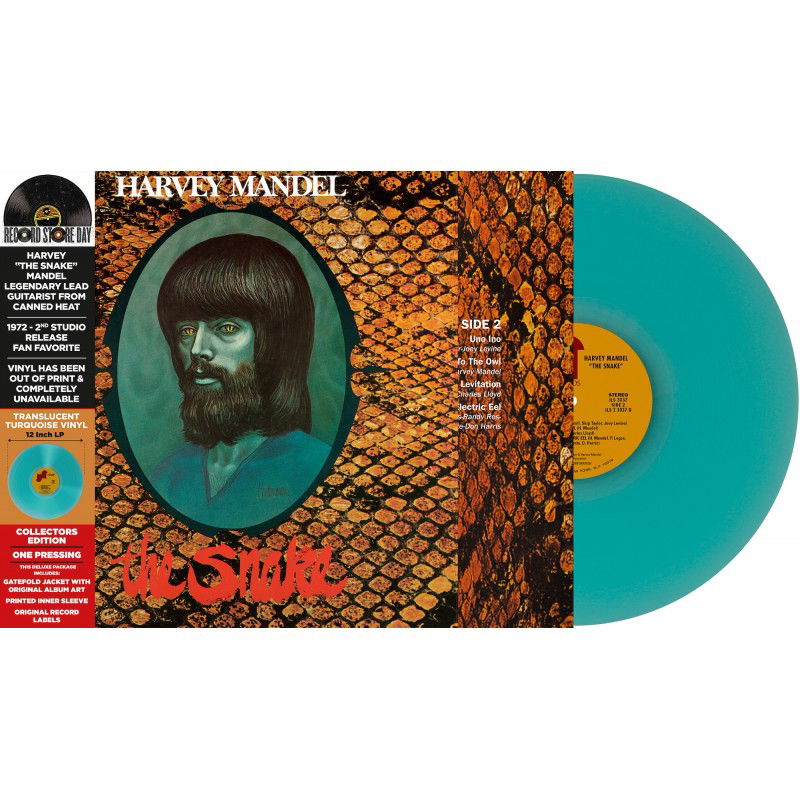 Harvey Mandel - The Snake (LP) Cover Arts and Media | Records on Vinyl