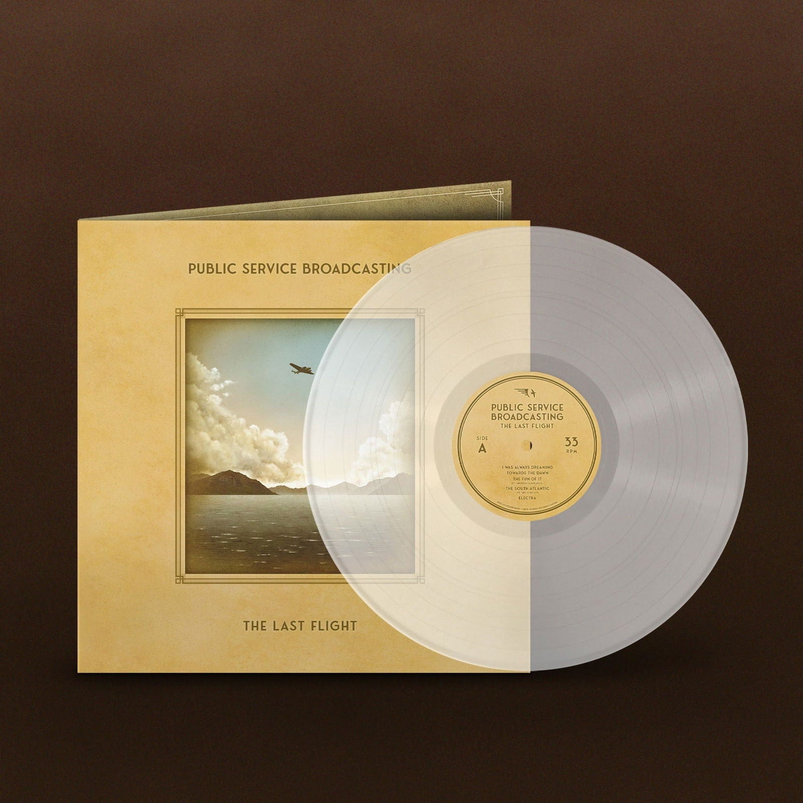 Public Service Broadcasting - The Last Flight (LP) Cover Arts and Media | Records on Vinyl