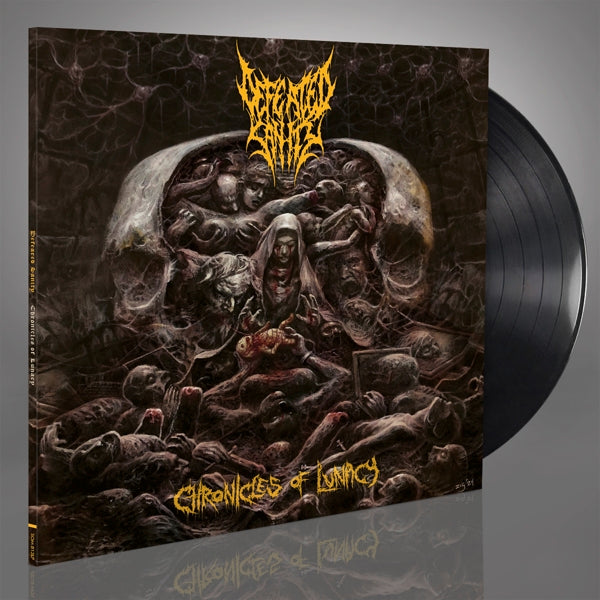 Defeated Sanity - Chronicles of Lunacy (LP) Cover Arts and Media | Records on Vinyl