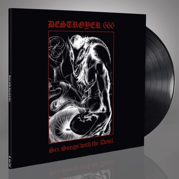 Destroyer 666 - Six Songs With the Devil (LP) Cover Arts and Media | Records on Vinyl