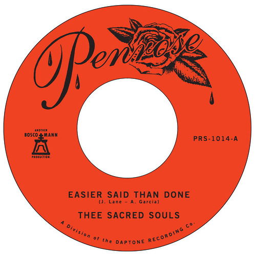 Sacred Souls - Easier Said Than Done/Love is the Way (Single) Cover Arts and Media | Records on Vinyl