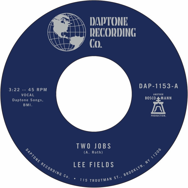  |   | Lee Fields - Two Jobs / Save Your Tears For Someone New (Single) | Records on Vinyl