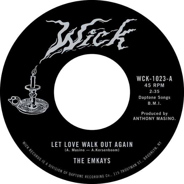  |   | Emkays - Let Love Walk Out Again / Through the Pines (Single) | Records on Vinyl