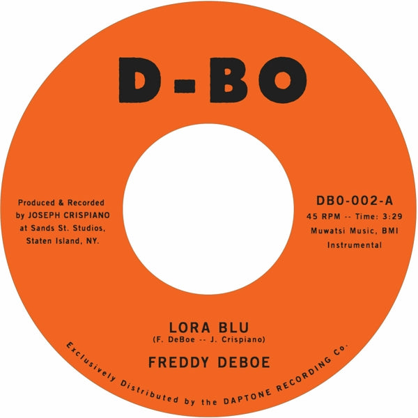  |   | Freddy Deboe - Lora Blu/Lost At Sea (Single) | Records on Vinyl