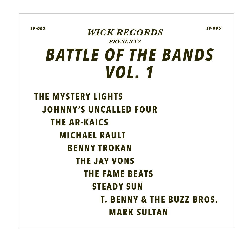 Various - Battle of the Bands Vol.1 (LP) Cover Arts and Media | Records on Vinyl
