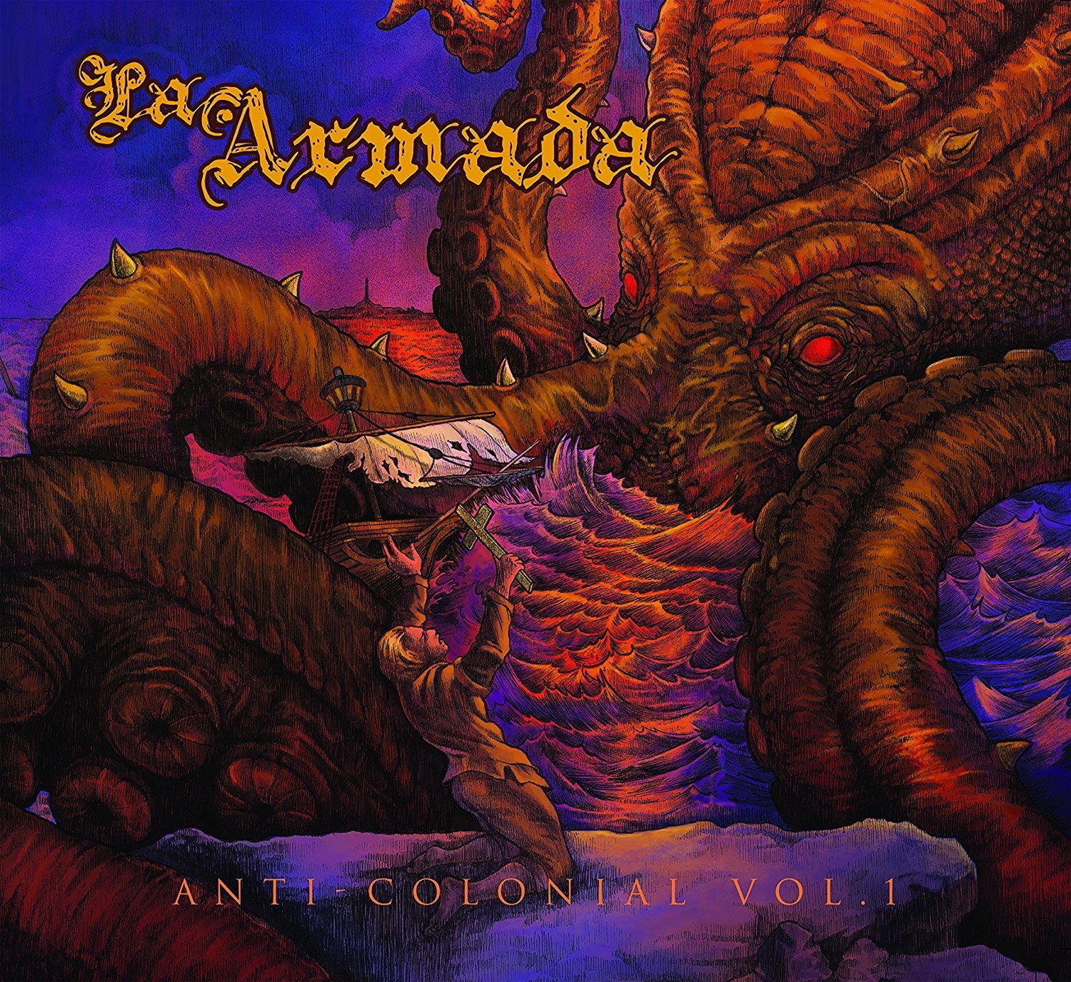 La Armada - Anti-Colonial V.1 (LP) Cover Arts and Media | Records on Vinyl