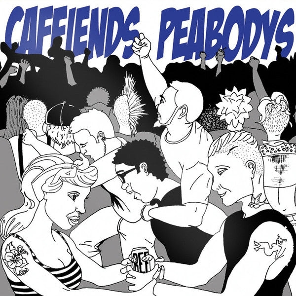 Caffiends/Peabody's - Split (LP) Cover Arts and Media | Records on Vinyl