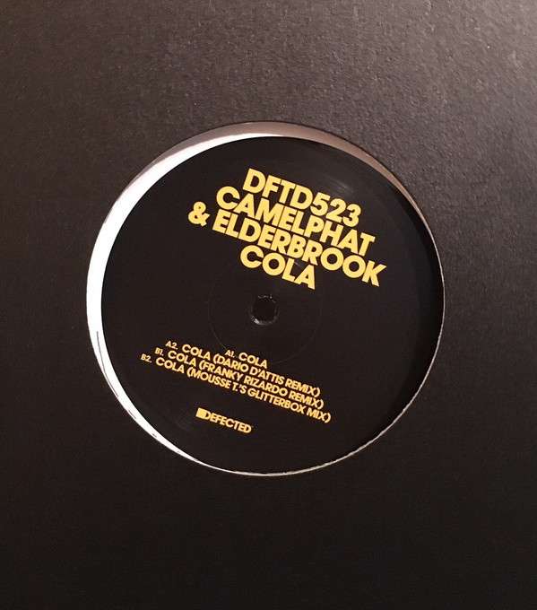 Camelphat & Elderbrook - Cola (Single) Cover Arts and Media | Records on Vinyl