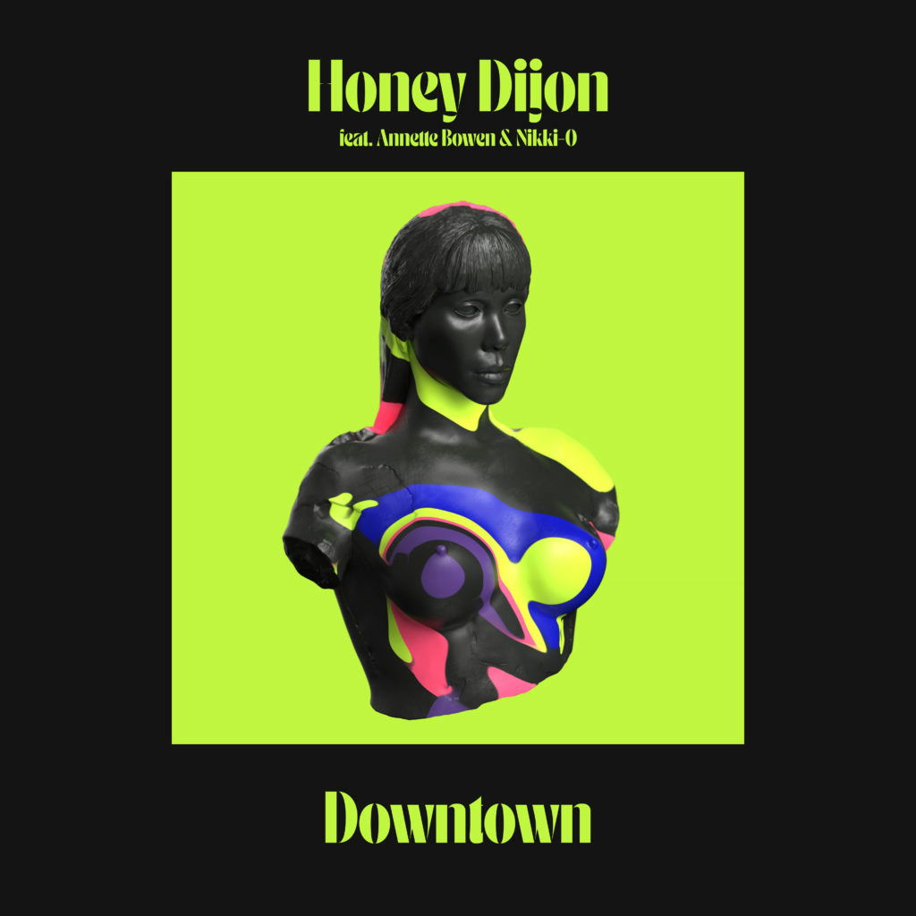 Honey Dijon - Downtown (Single) Cover Arts and Media | Records on Vinyl