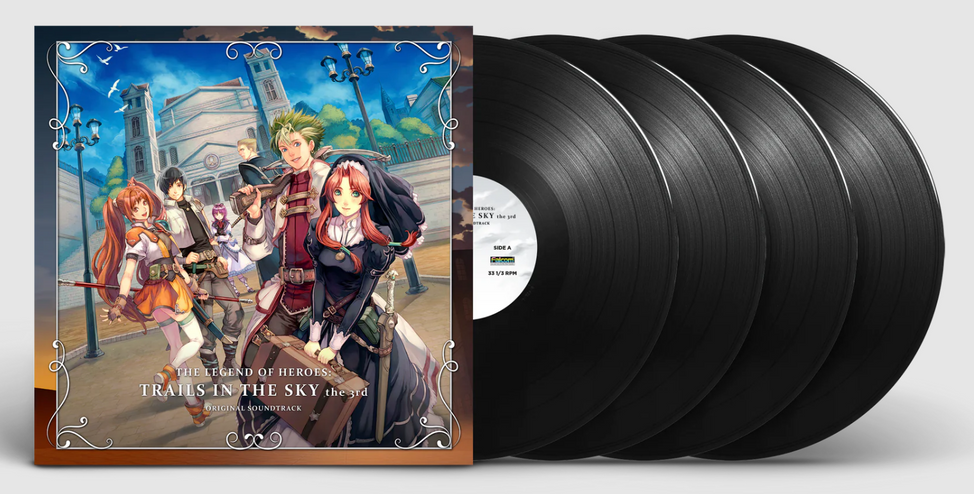 Falcom Sound Team Jdk - Legend of Heroes Trails In the Sky Original Soundtrack (4 LPs) Cover Arts and Media | Records on Vinyl