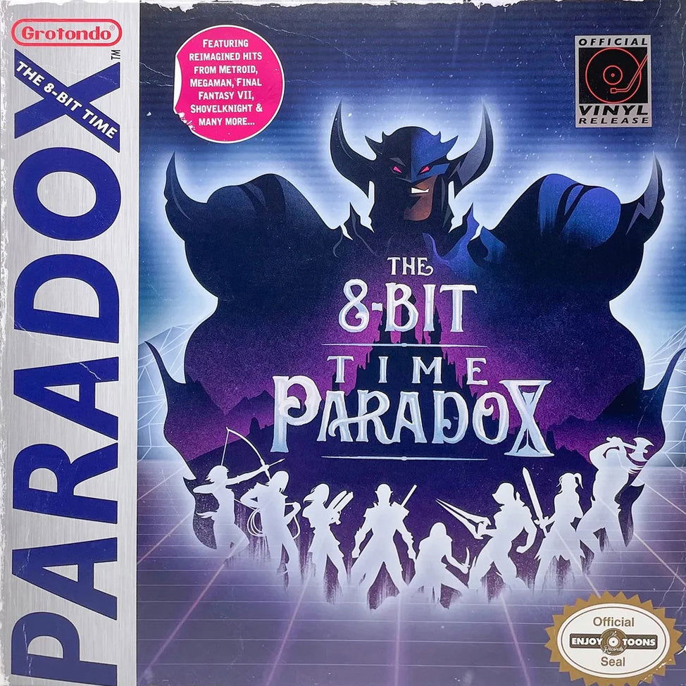 V/A - The 8 Bit Time Paradox (LP) Cover Arts and Media | Records on Vinyl
