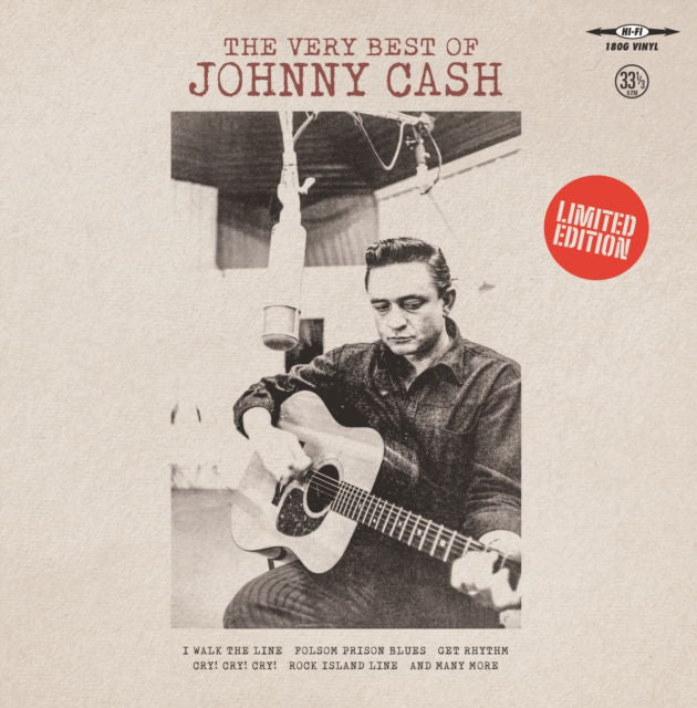 Johnny Cash - The Very Best of (LP) Cover Arts and Media | Records on Vinyl