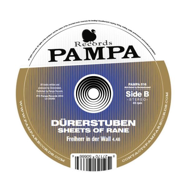  |   | Durerstuben - Sheet of Rane (Single) | Records on Vinyl