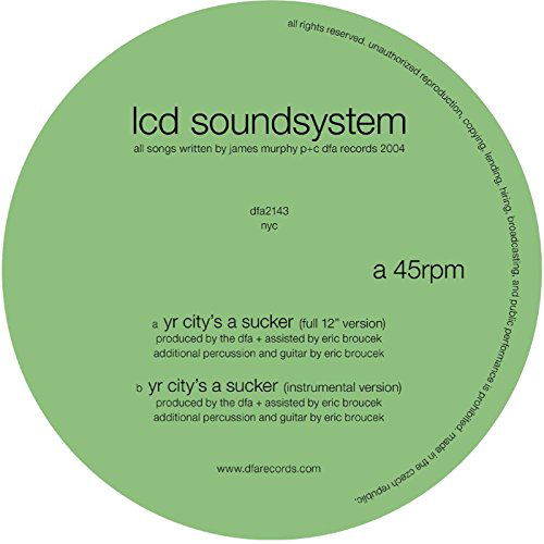  |   | Lcd Soundsystem - Yr City's a Sucker (Single) | Records on Vinyl