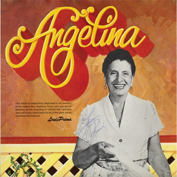  |  Vinyl LP | Louis Prima With Sam Butera & the Witnesses - Angelina (LP) | Records on Vinyl