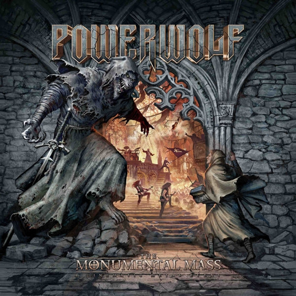 Powerwolf - Monumental Mass: a Cinematic Metal Event (2 LPs) Cover Arts and Media | Records on Vinyl