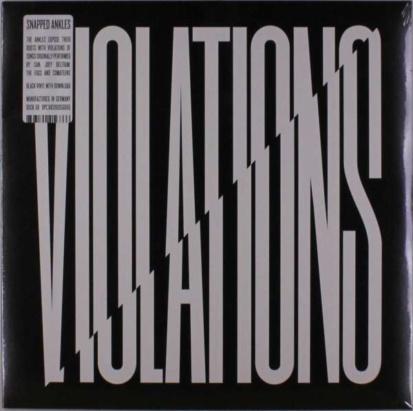 Snapped Ankles - Violations (Single) Cover Arts and Media | Records on Vinyl