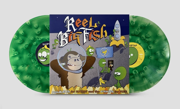 Reel Big Fish - Monkeys For Nothin and the Chimps For Free (2 LPs) Cover Arts and Media | Records on Vinyl