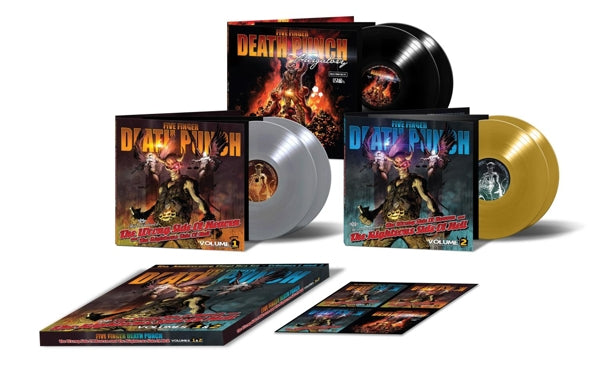 Five Finger Death Punch - Wrong Side of Heaven V1/V2 (6 LPs) Cover Arts and Media | Records on Vinyl