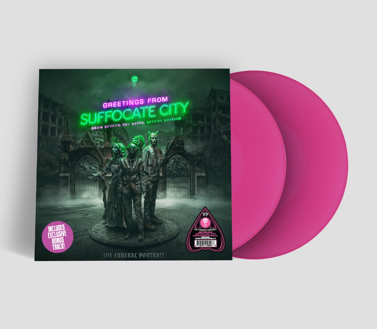 Funeral Portrait - Greetings From Suffocate City: From Beyond (2 LPs) Cover Arts and Media | Records on Vinyl