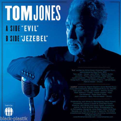 Tom Jones - Evil/Jezebel (Single) Cover Arts and Media | Records on Vinyl