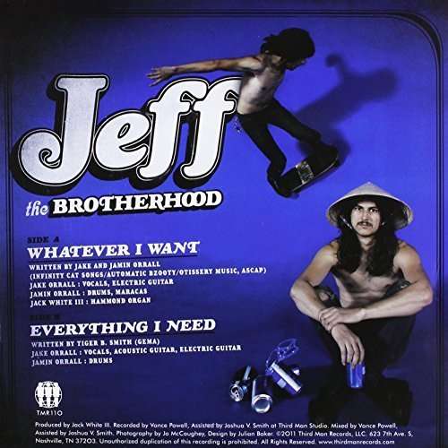  |  7" Single | Jeff the Brotherhood - Whatever I Want/Everything I Need (Single) | Records on Vinyl